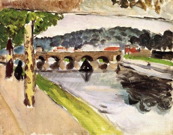 Parade Aux Platanes by Henri Matisse