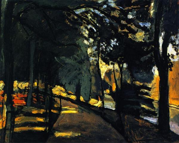 Path In The Bois De Boulogne by Henri Matisse