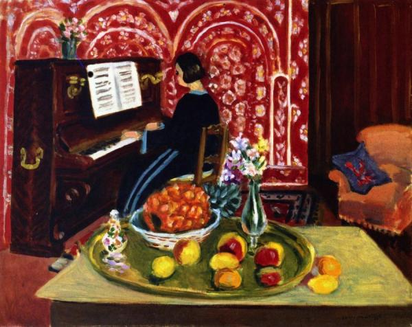 Pianist And Still Life by Henri Matisse