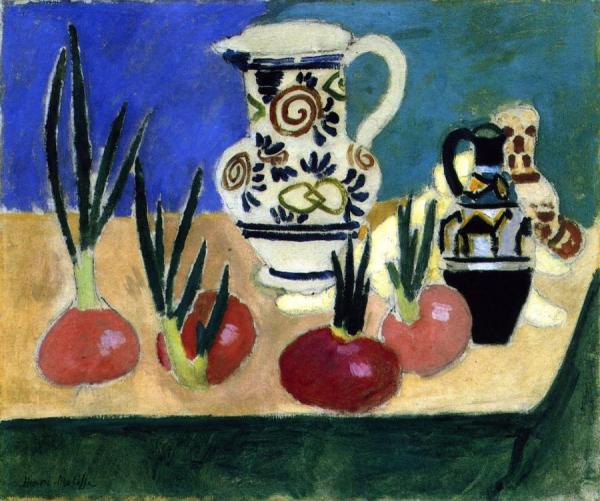 Pink Onions by Henri Matisse
