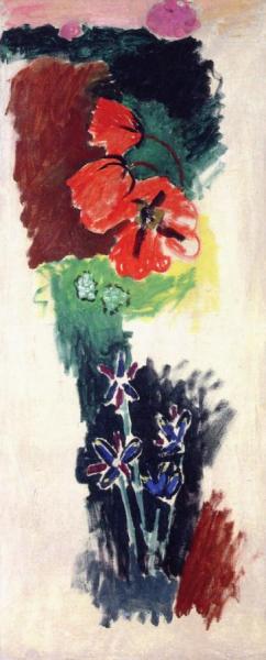Poppies And Lilies I by Henri Matisse