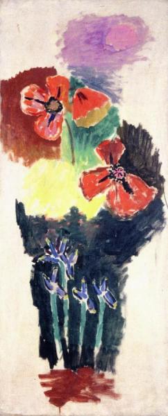 Poppies And Lilies Ii by Henri Matisse