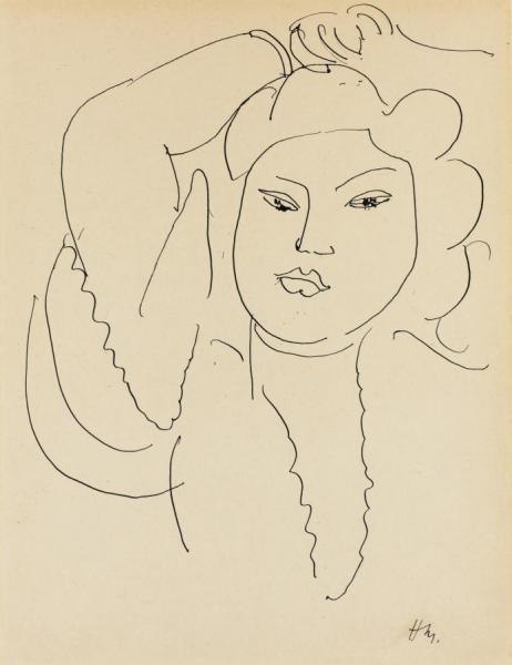 Portrait De Femme by Henri Matisse