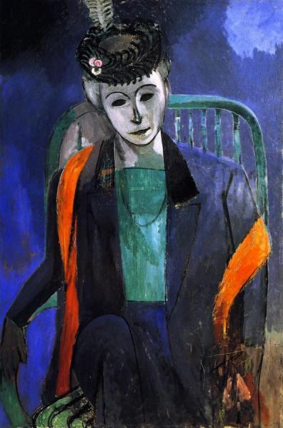 Portrait Of The Artist's Wife by Henri Matisse
