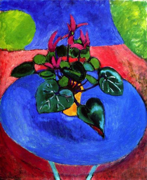 Purple Cyclamen by Henri Matisse