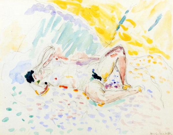 Reclining Nude by Henri Matisse