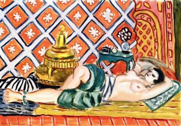Reclining Odalisque by Henri Matisse