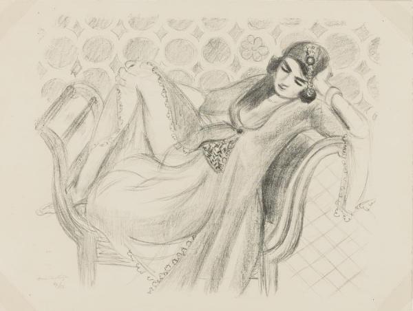 Repos Sur La Banquette by Henri Matisse