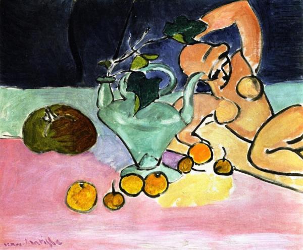 Sculpture And Vase With Ivy by Henri Matisse Oil Painting Reproductions