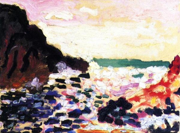 Seascape: Beside The Sea by Henri Matisse