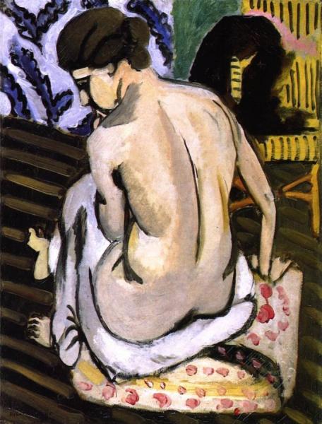 Seated Nude With Back Turned by Henri Matisse