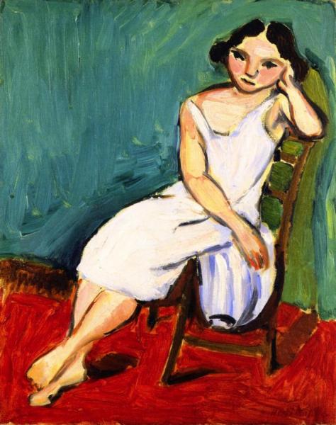 Seated Young Girl by Henri Matisse