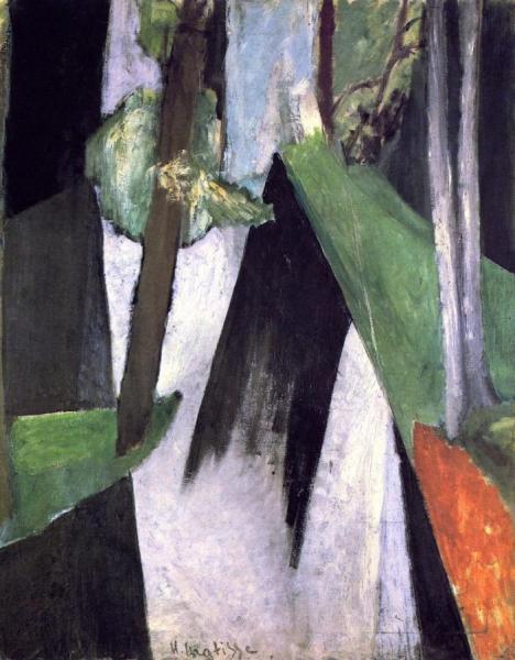 Shaft Of Sunlight, The Woods Of Trivaux by Henri Matisse Oil Painting Reproductions