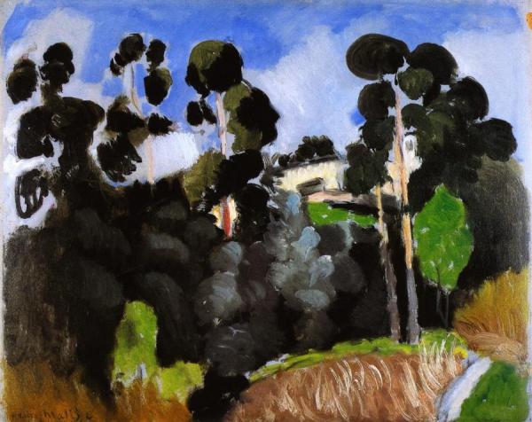Southern France Landscape by Henri Matisse