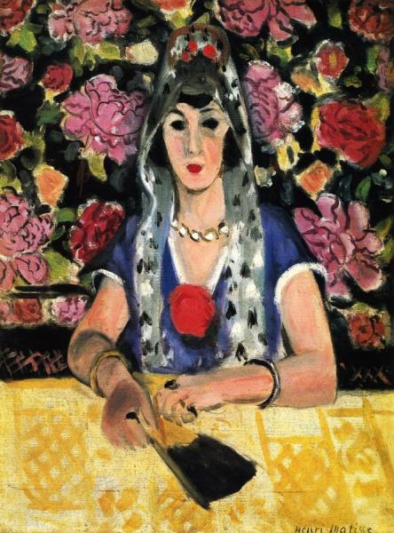 Spanish Woman, Blue Harmony by Henri Matisse