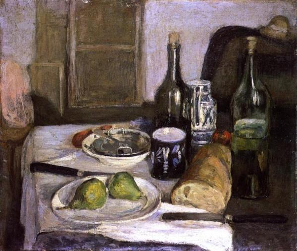 Still Knife With Black Knives by Henri Matisse