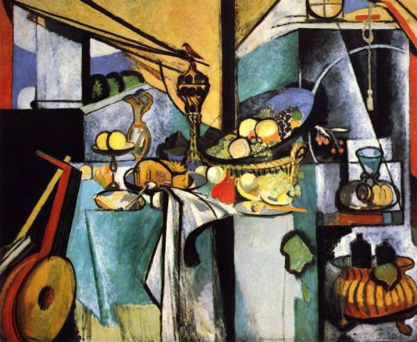 Still Life After Jan Davidsz. De Heem's 'la Desserte' by Henri Matisse