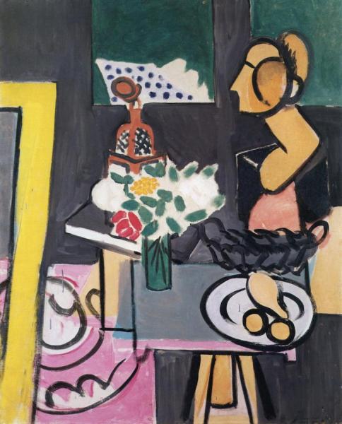 Still Life With A Plaster Bust by Henri Matisse