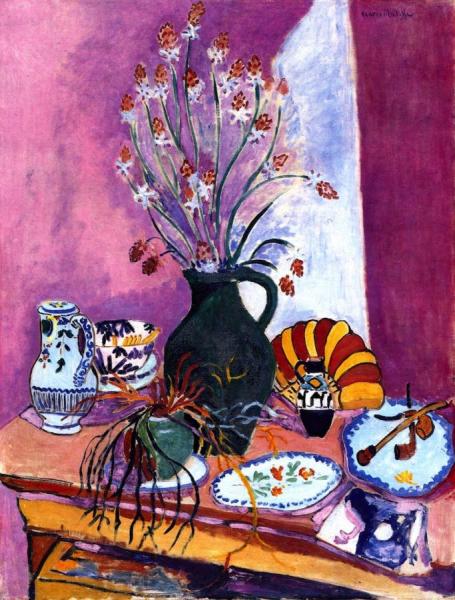 Still Life With Asphodels by Henri Matisse