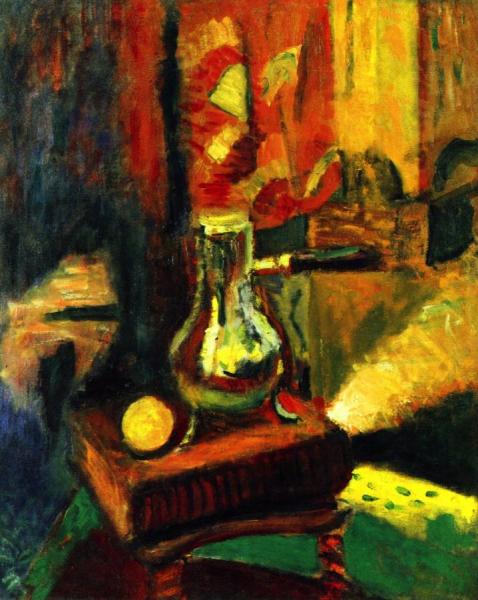 Still Life With Chocolate Pot by Henri Matisse