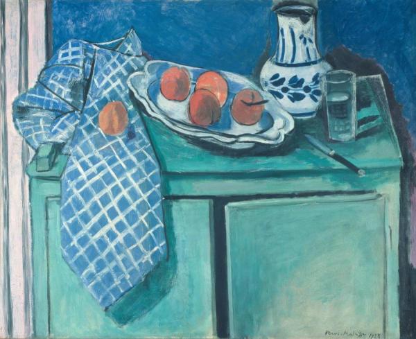 Still Life With Green Buffet by Henri Matisse