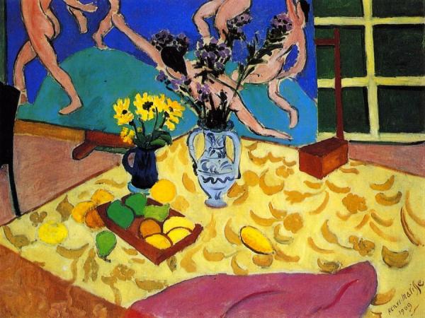 Still Life With 'the Dance' by Henri Matisse