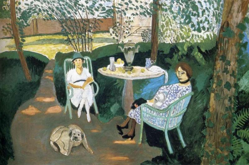 Tea In The Garden, 1919 by Henri Matisse