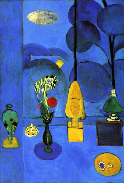 The Blue Window by Henri Matisse