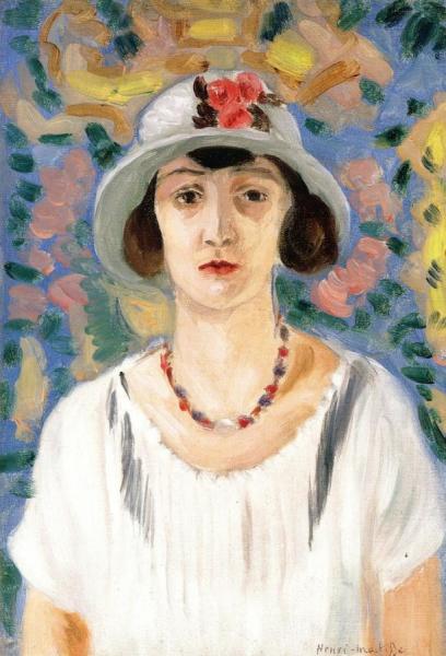 The Grey Hat by Henri Matisse