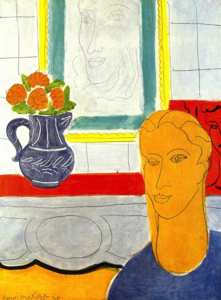 The Ochre Head by Henri Matisse