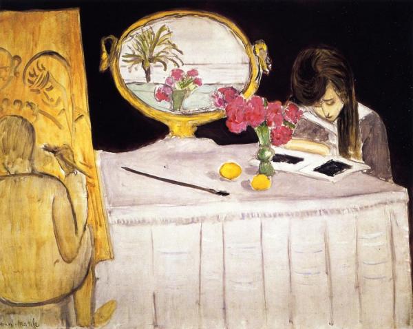 The Painting Lesson by Henri Matisse