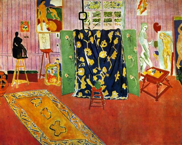 The Pink Studio by Henri Matisse