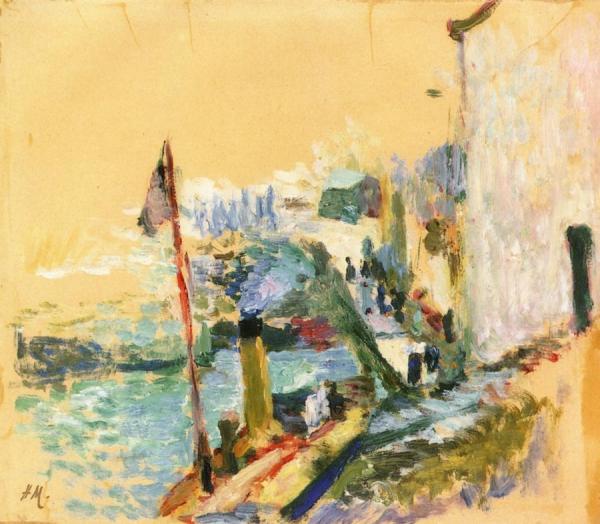 The Port Of Belle-isle-sur-mer by Henri Matisse