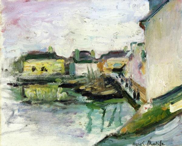 The Port Of Palais, Belle-ile by Henri Matisse