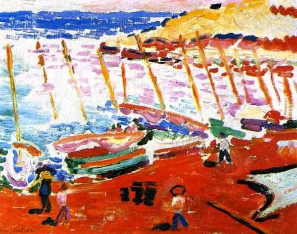 The Red Beach by Henri Matisse
