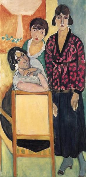 The Three Sisters Triptych, 3. Right Panel by Henri Matisse