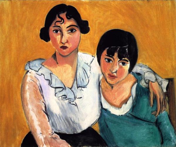 The Two Sisters by Henri Matisse Oil Painting Reproductions