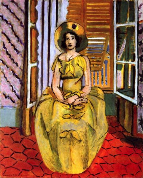 The Yellow Dress by Henri Matisse