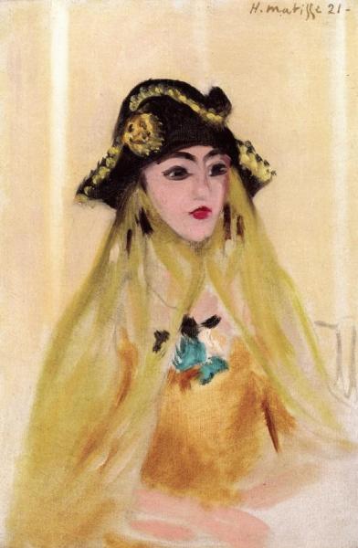 Venetian Woman En Buste by Henri Matisse