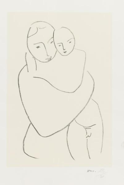 Vierge Et Enfant by Henri Matisse