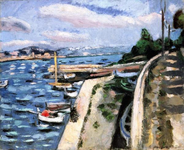 View Of Antibes by Henri Matisse Oil Painting Reproductions