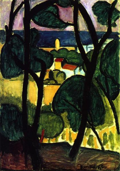 View Of Collioure by Henri Matisse