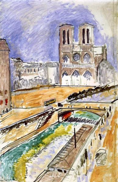 View Of Notre-dame by Henri Matisse
