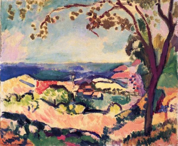 View Of The Sea, Collioure by Henri Matisse