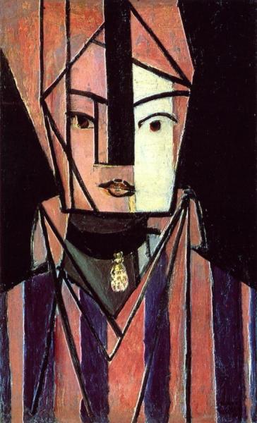 White And Pink Head by Henri Matisse