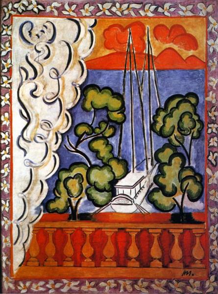 Window In Tahiti by Henri Matisse