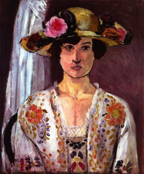 Henri Matisse Woman In A Flowered Hat