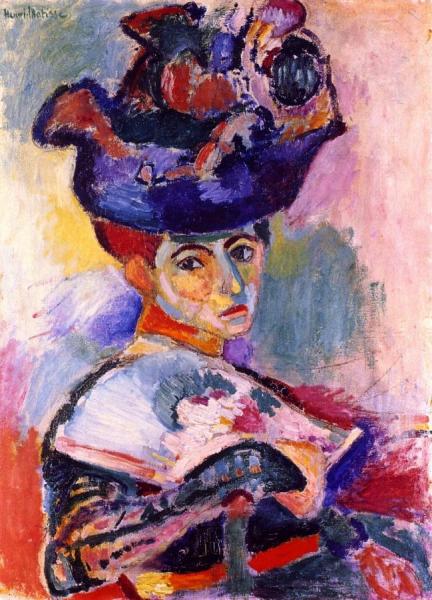 Woman In A Hat by Henri Matisse