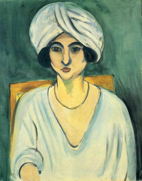 Woman In A Turban, 1917 by Henri Matisse Oil Painting Reproductions