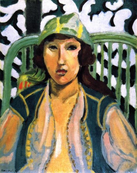Woman In Oriental Clothing by Henri Matisse